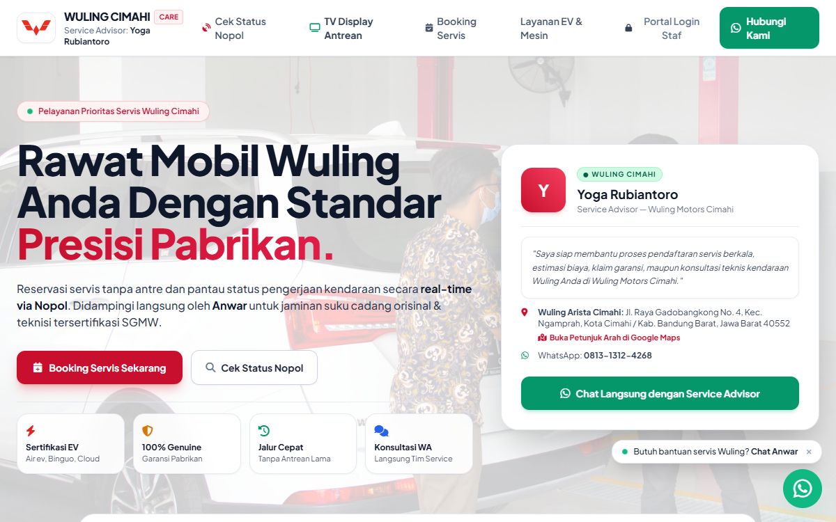 Wuling Motors Cimahi Care